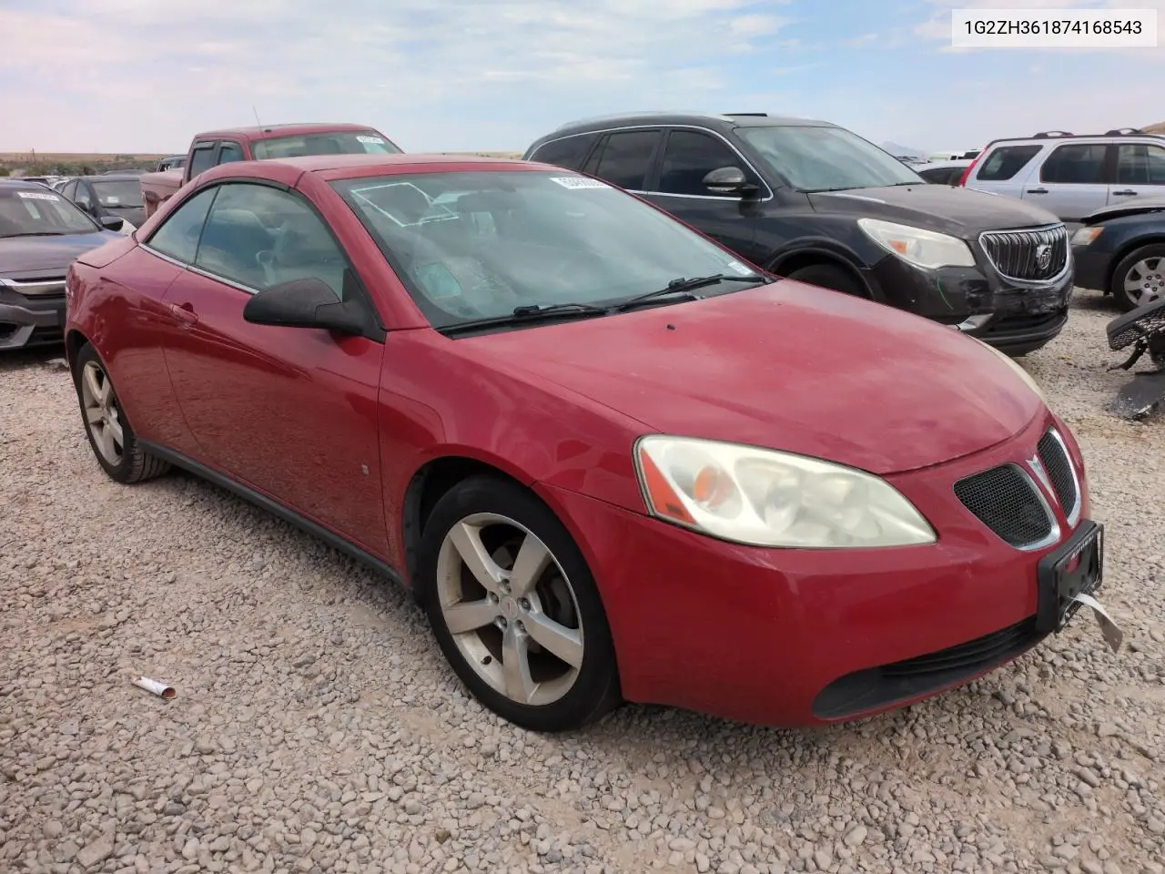 2007 Pontiac G6 Gt VIN: 1G2ZH361874168543 Lot: 63466085