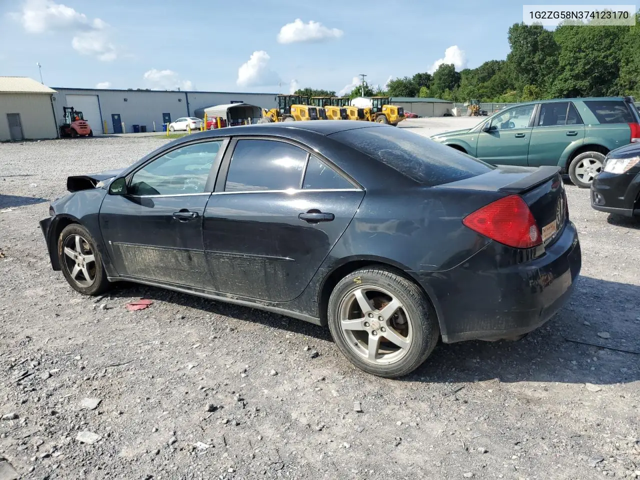 2007 Pontiac G6 Base VIN: 1G2ZG58N374123170 Lot: 65631065