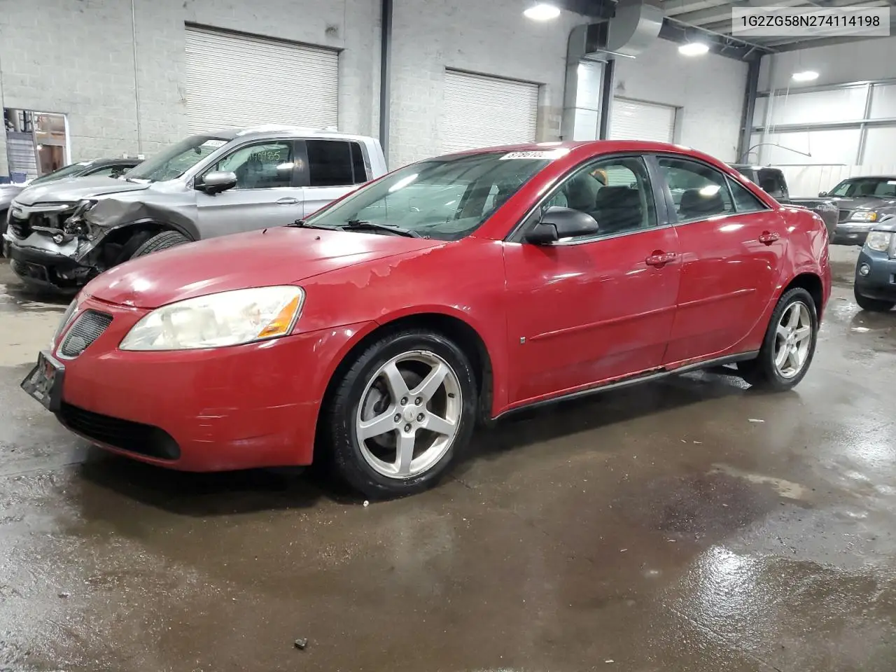 2007 Pontiac G6 Base VIN: 1G2ZG58N274114198 Lot: 87861805