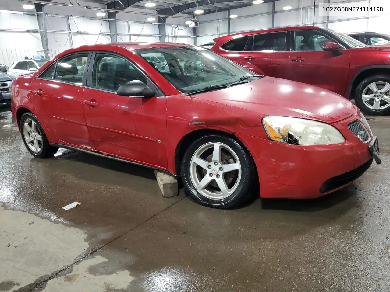 2007 Pontiac G6 Base VIN: 1G2ZG58N274114198 Lot: 87861805