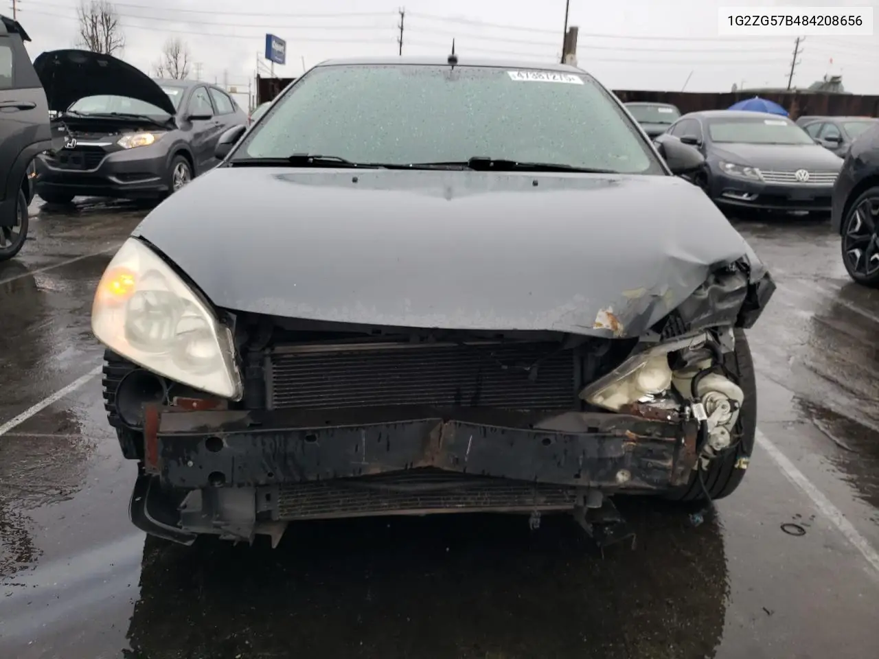 2008 Pontiac G6 Base VIN: 1G2ZG57B484208656 Lot: 47387275