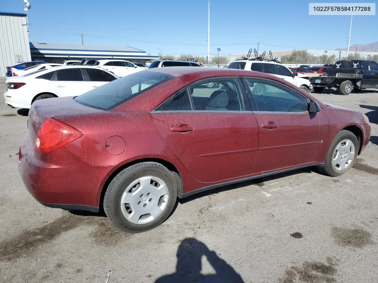 2008 Pontiac G6 Value Leader VIN: 1G2ZF57B584177288 Lot: 49843355