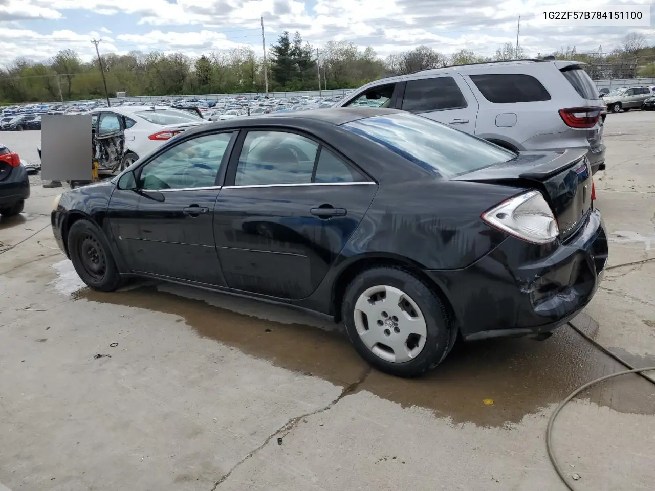 2008 Pontiac G6 Value Leader VIN: 1G2ZF57B784151100 Lot: 53269115