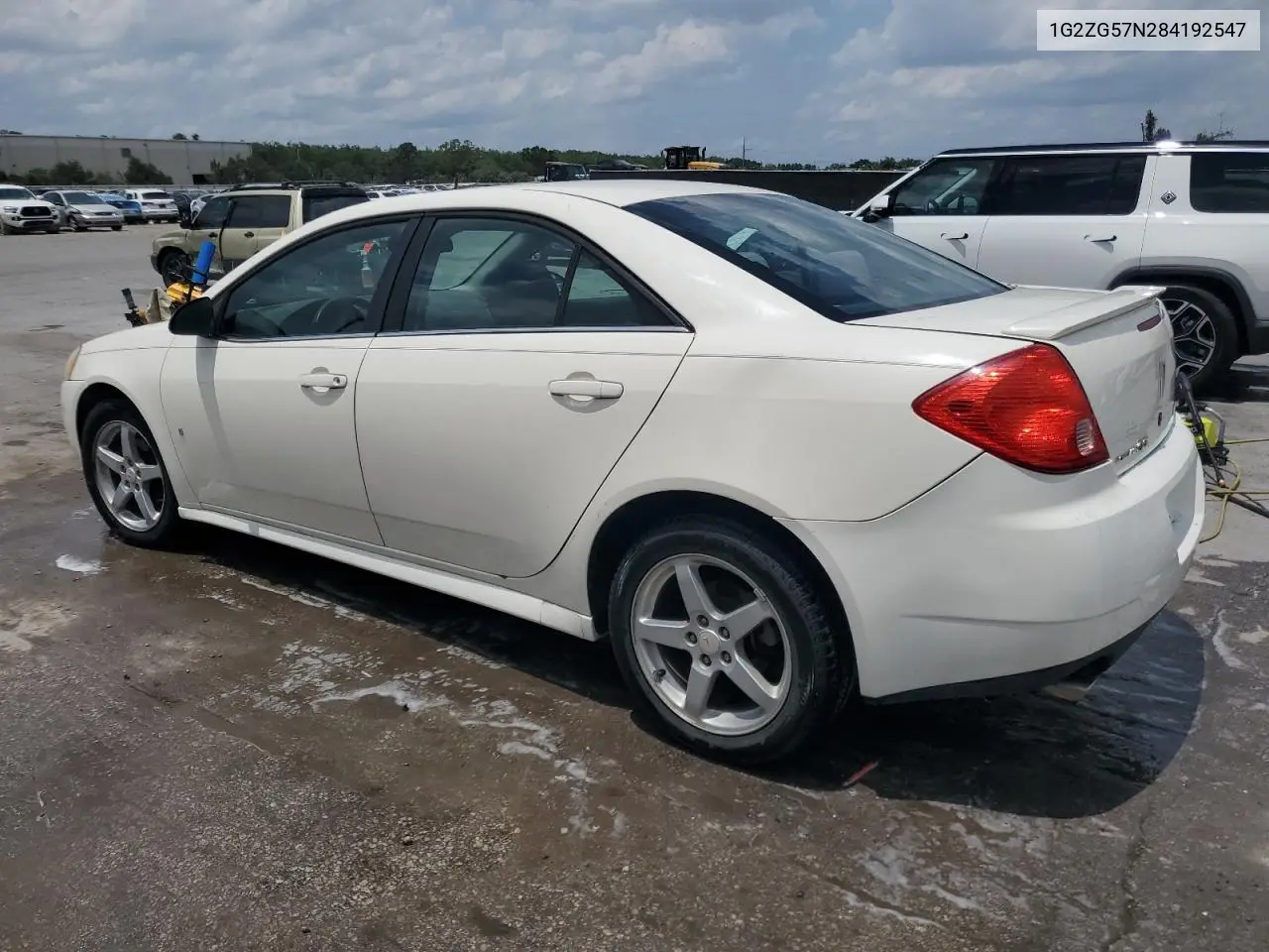 2008 Pontiac G6 Base VIN: 1G2ZG57N284192547 Lot: 55837495