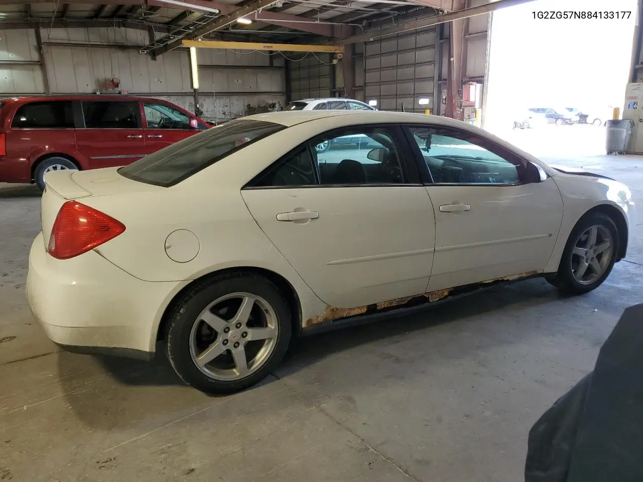 2008 Pontiac G6 Base VIN: 1G2ZG57N884133177 Lot: 56192685