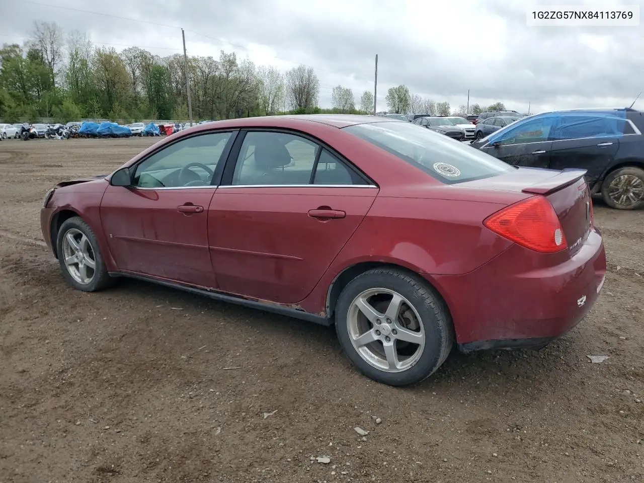 2008 Pontiac G6 Base VIN: 1G2ZG57NX84113769 Lot: 56540635