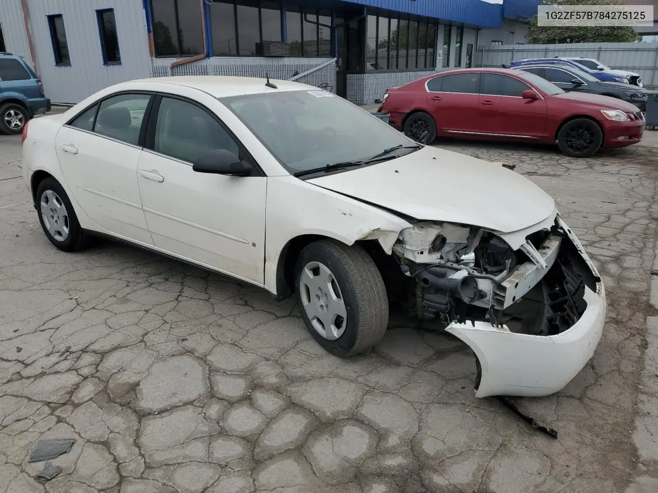 2008 Pontiac G6 Value Leader VIN: 1G2ZF57B784275125 Lot: 56873785
