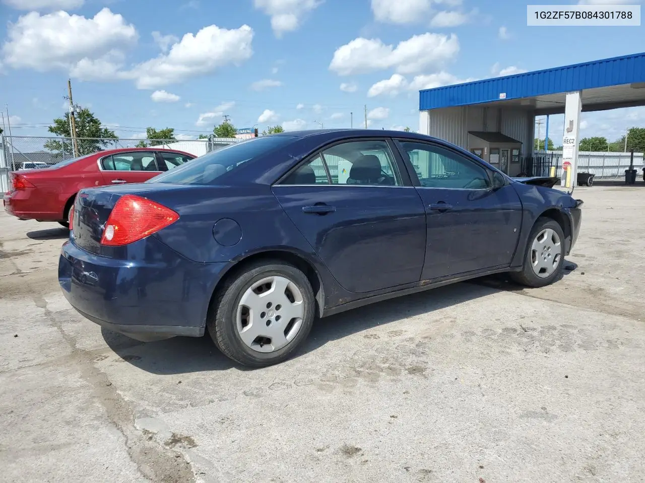 2008 Pontiac G6 Value Leader VIN: 1G2ZF57B084301788 Lot: 61862245