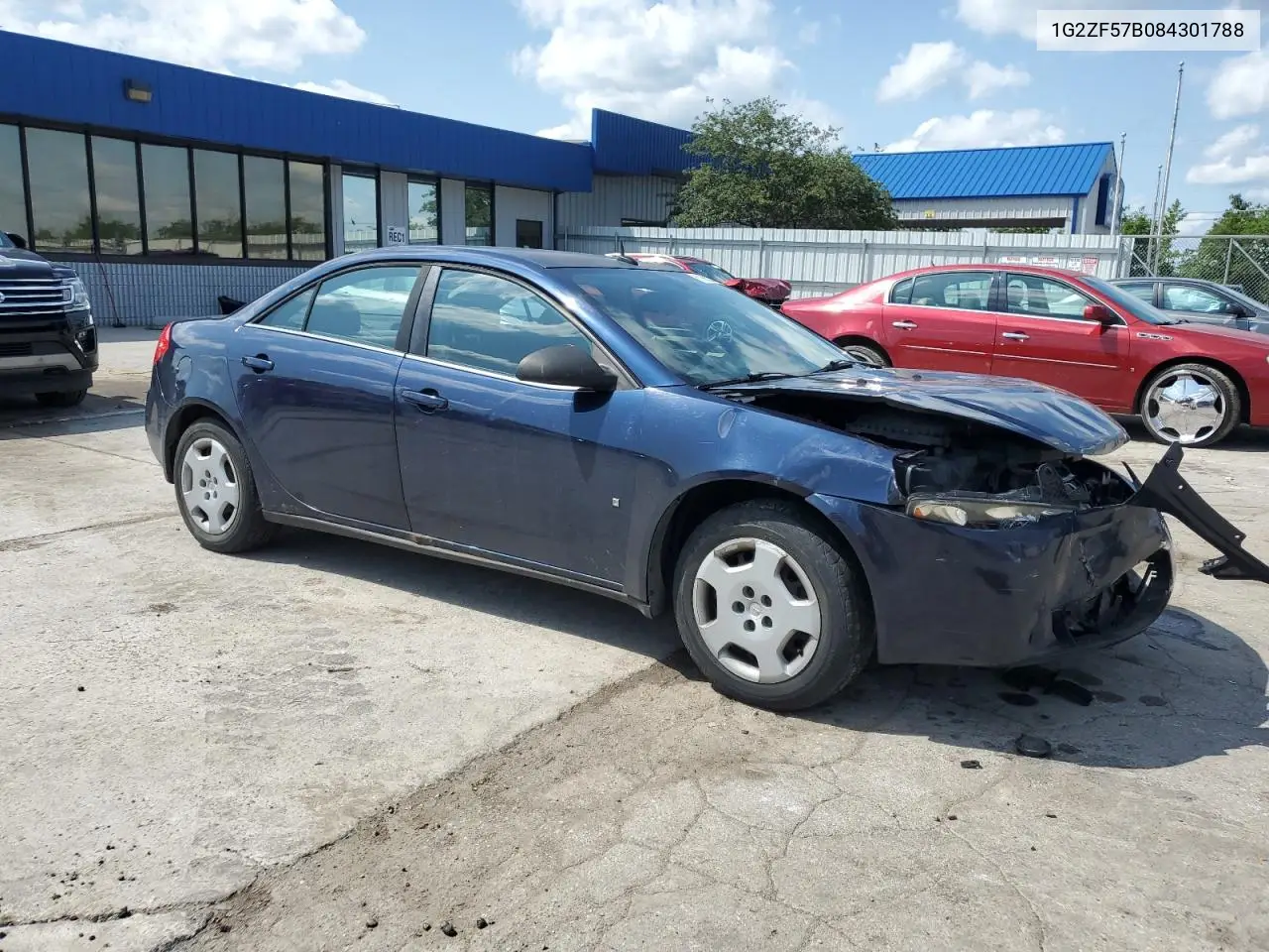 2008 Pontiac G6 Value Leader VIN: 1G2ZF57B084301788 Lot: 61862245
