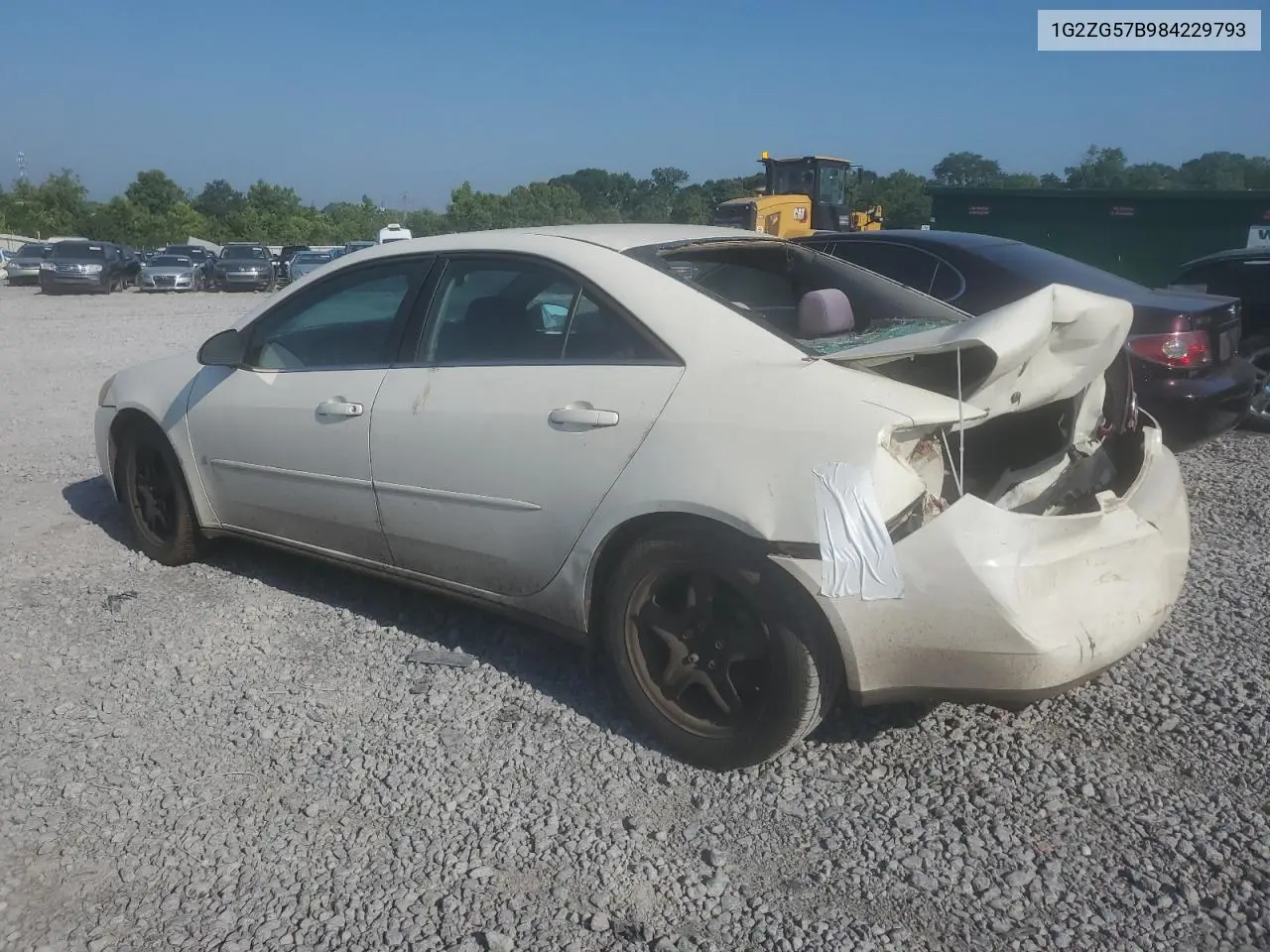 2008 Pontiac G6 Base VIN: 1G2ZG57B984229793 Lot: 62163795