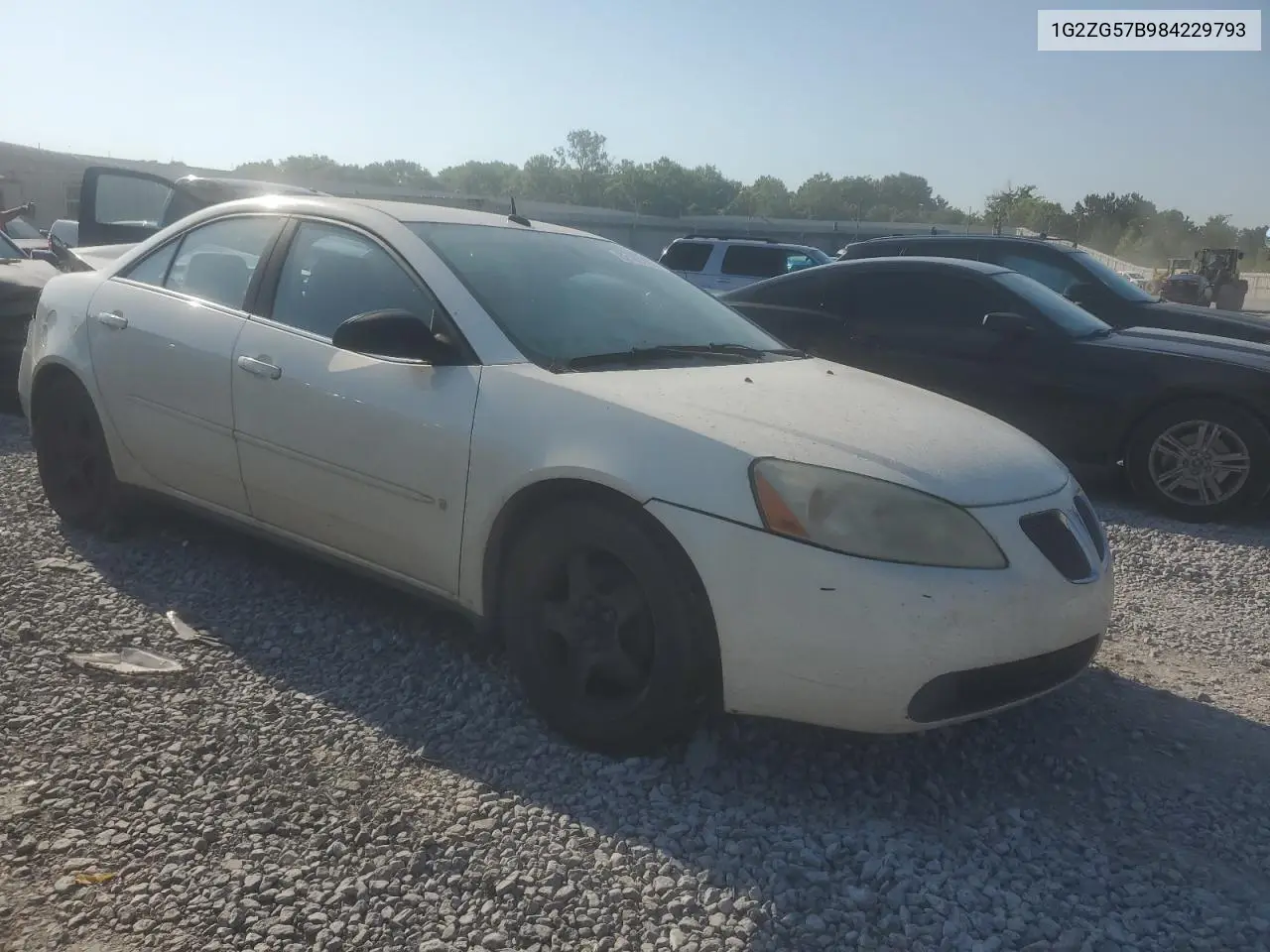 2008 Pontiac G6 Base VIN: 1G2ZG57B984229793 Lot: 62163795