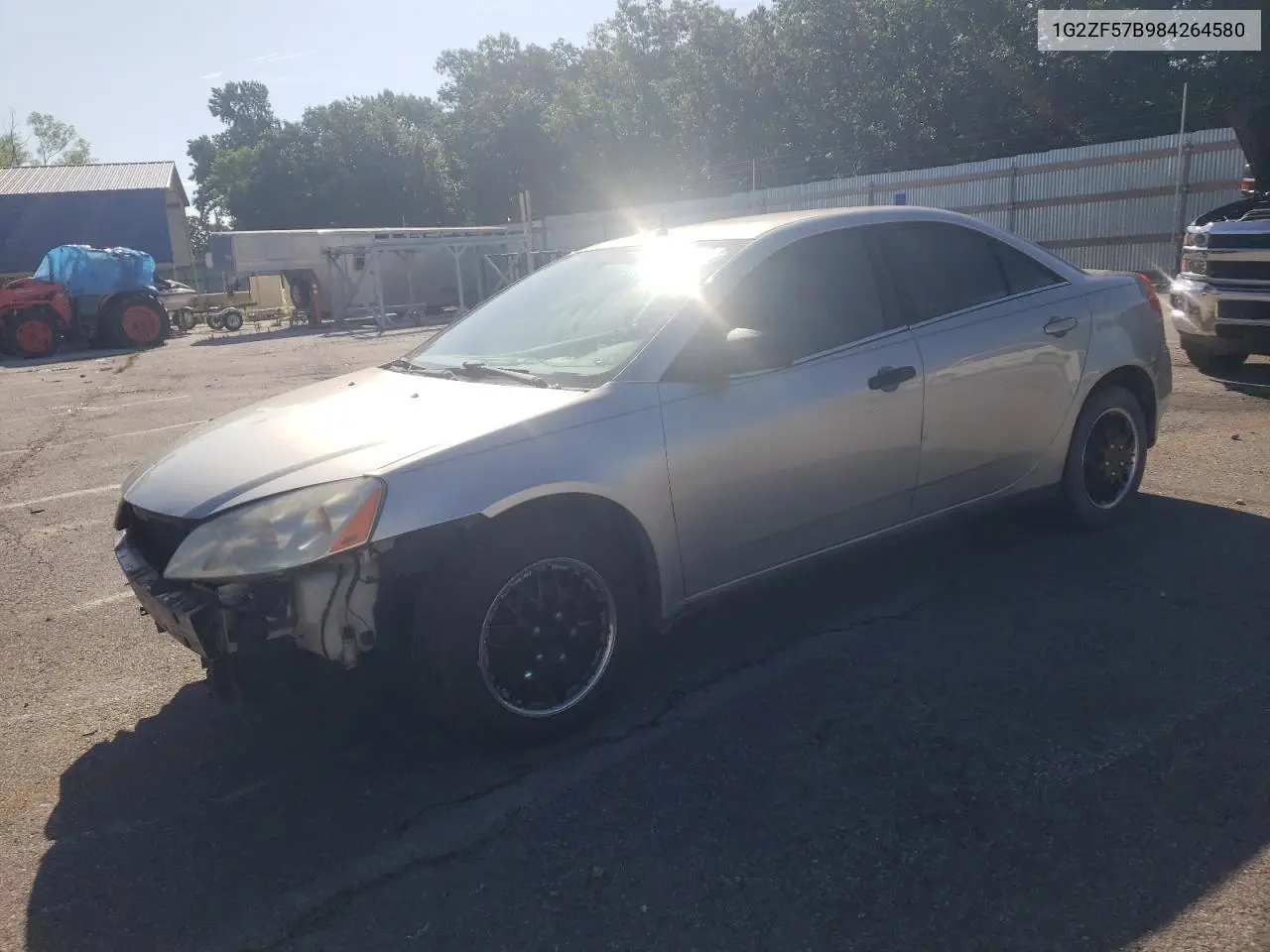 2008 Pontiac G6 Value Leader VIN: 1G2ZF57B984264580 Lot: 62416565