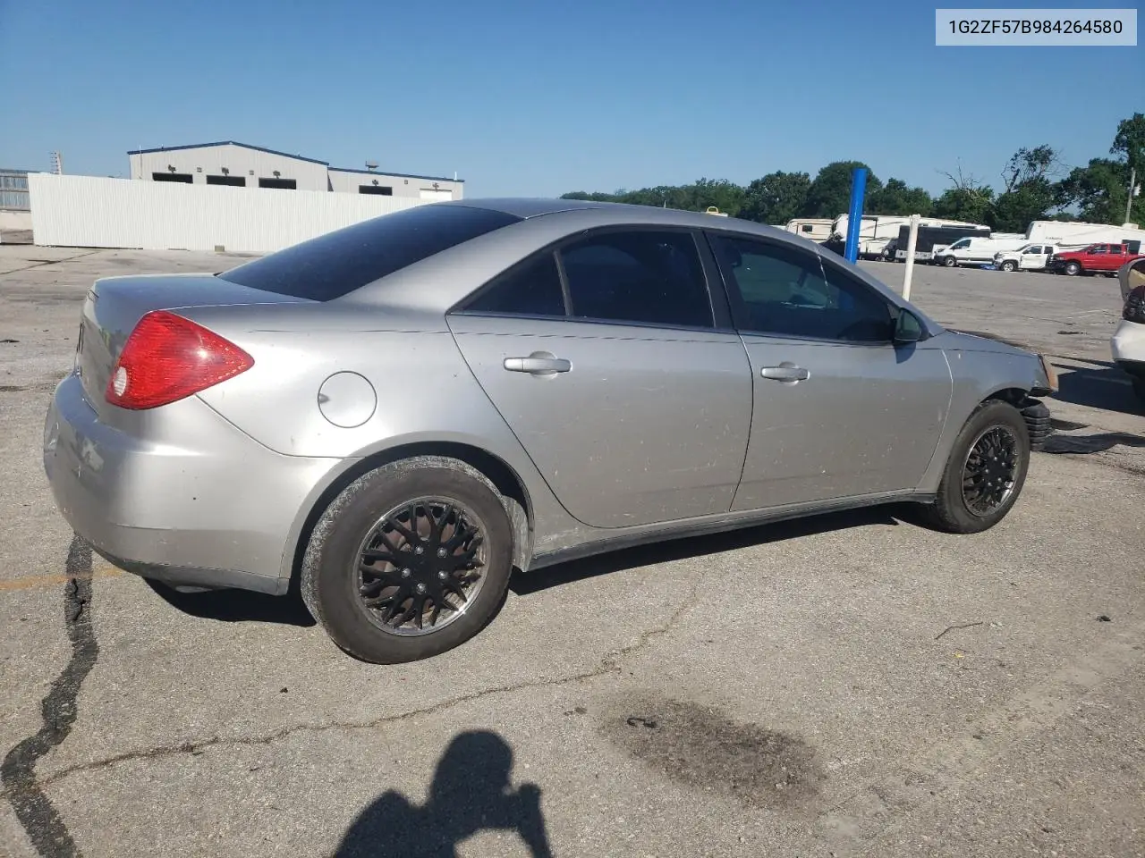 2008 Pontiac G6 Value Leader VIN: 1G2ZF57B984264580 Lot: 62416565