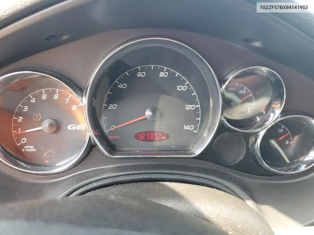2008 Pontiac G6 Value Leader VIN: 1G2ZF57BX84141953 Lot: 62935005
