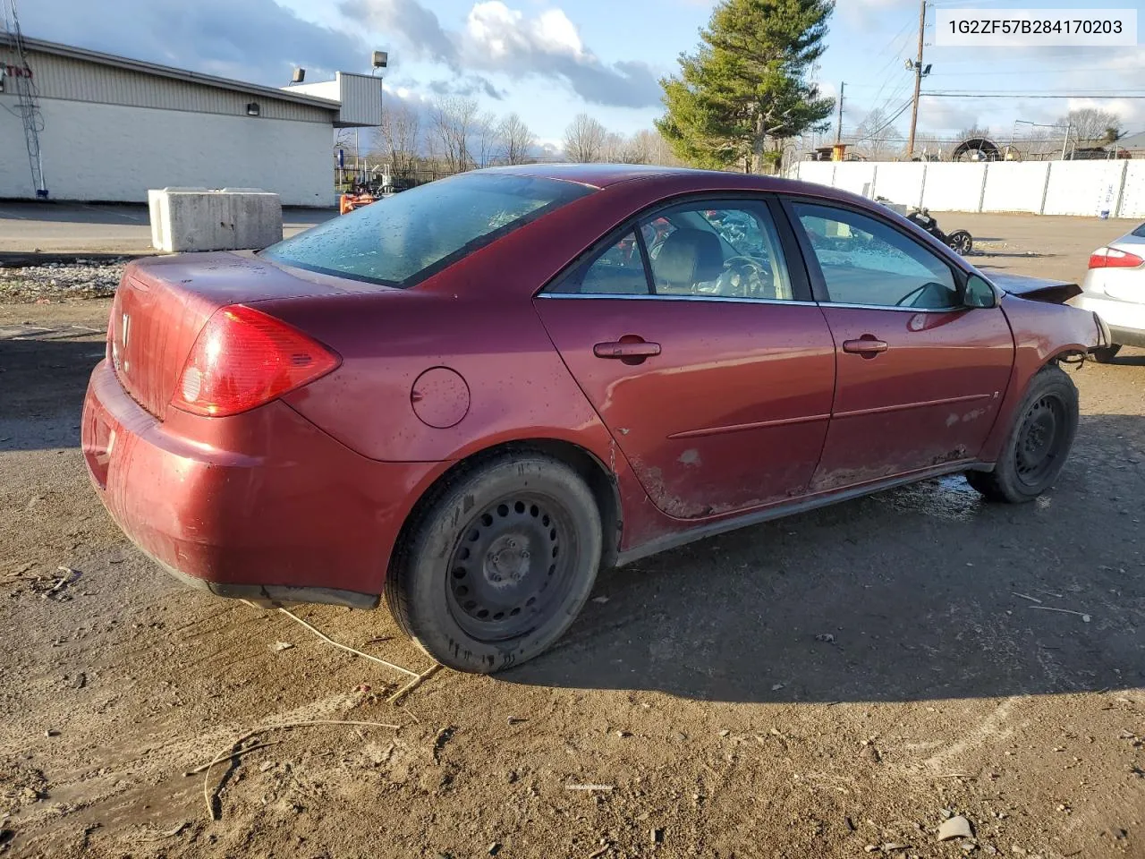 2008 Pontiac G6 Value Leader VIN: 1G2ZF57B284170203 Lot: 85575754