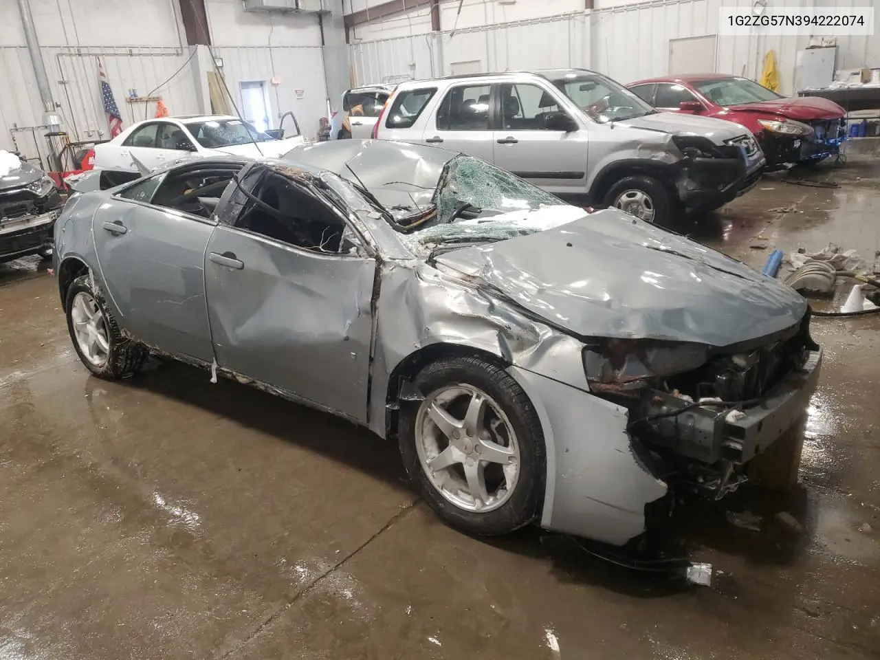 2009 Pontiac G6 VIN: 1G2ZG57N394222074 Lot: 46104355