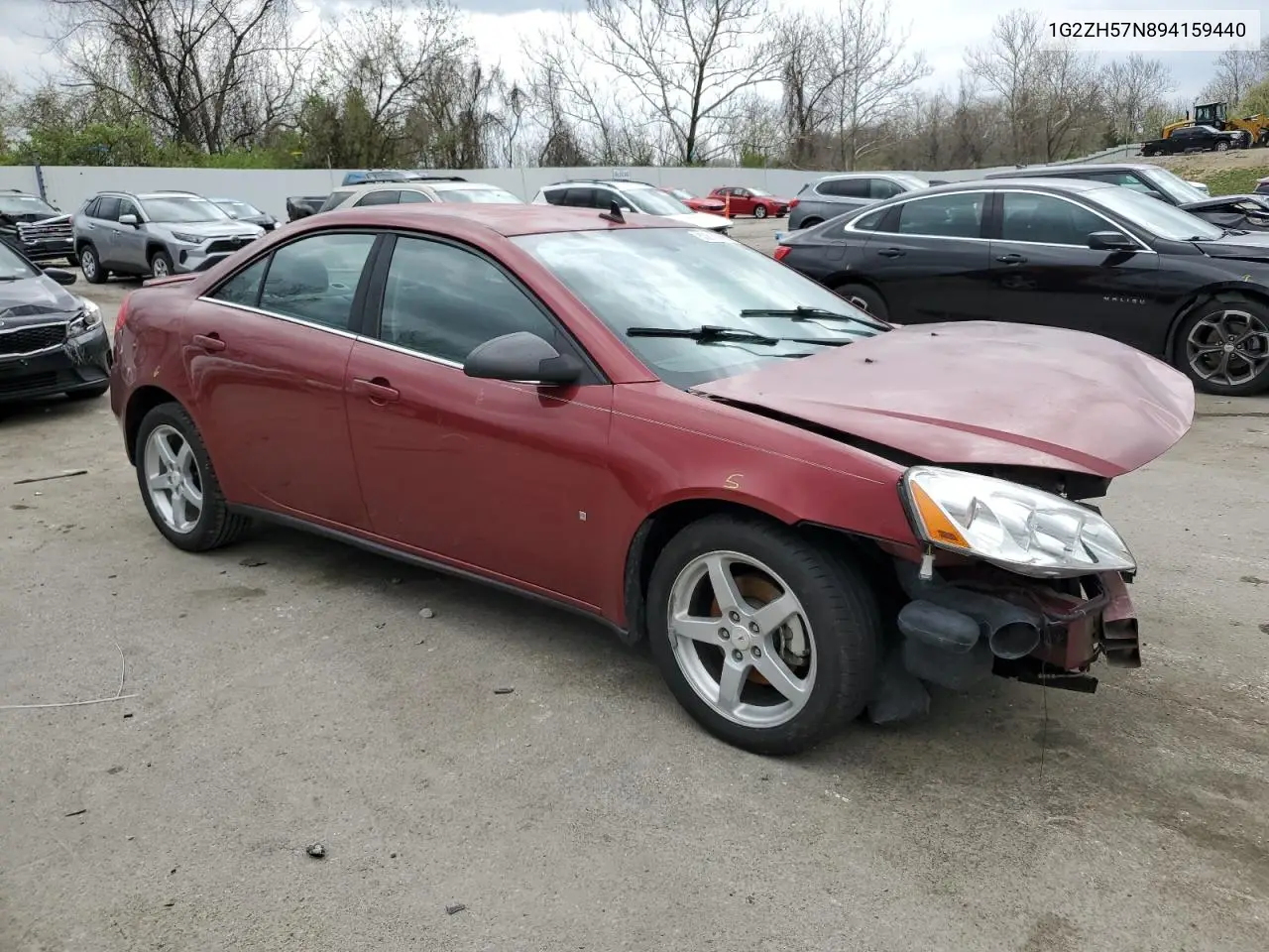 2009 Pontiac G6 Gt VIN: 1G2ZH57N894159440 Lot: 50813385