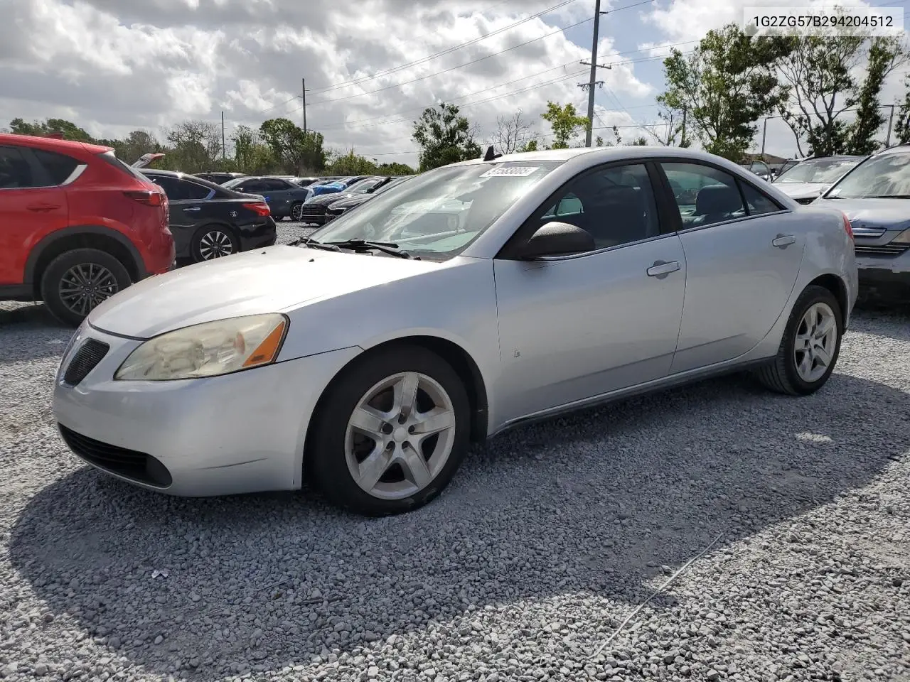 2009 Pontiac G6 VIN: 1G2ZG57B294204512 Lot: 51583805