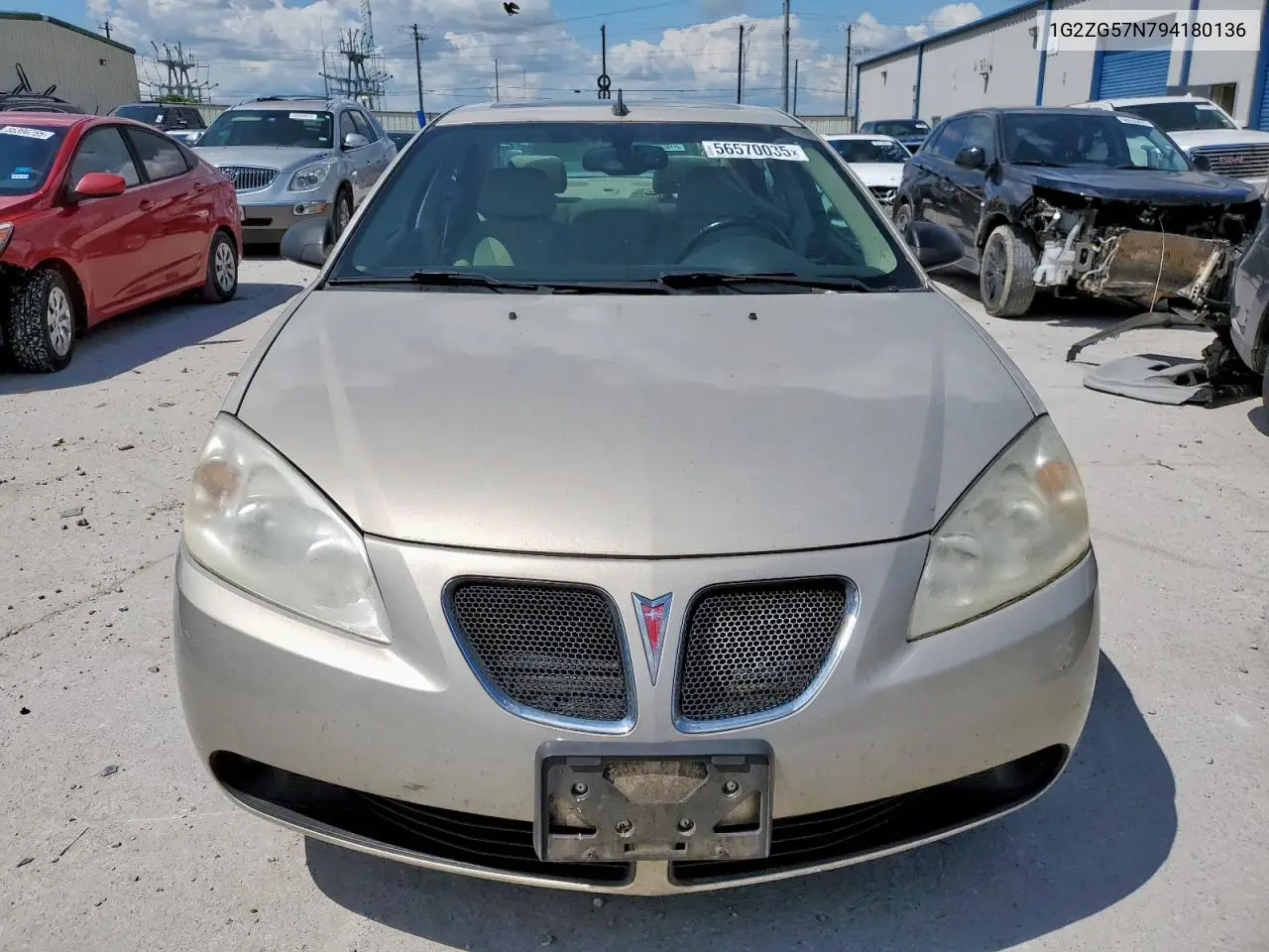 2009 Pontiac G6 VIN: 1G2ZG57N794180136 Lot: 56570035