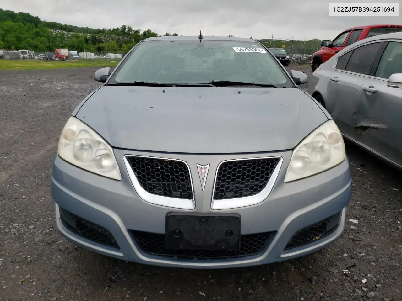 2009 Pontiac G6 VIN: 1G2ZJ57B394251694 Lot: 56733065