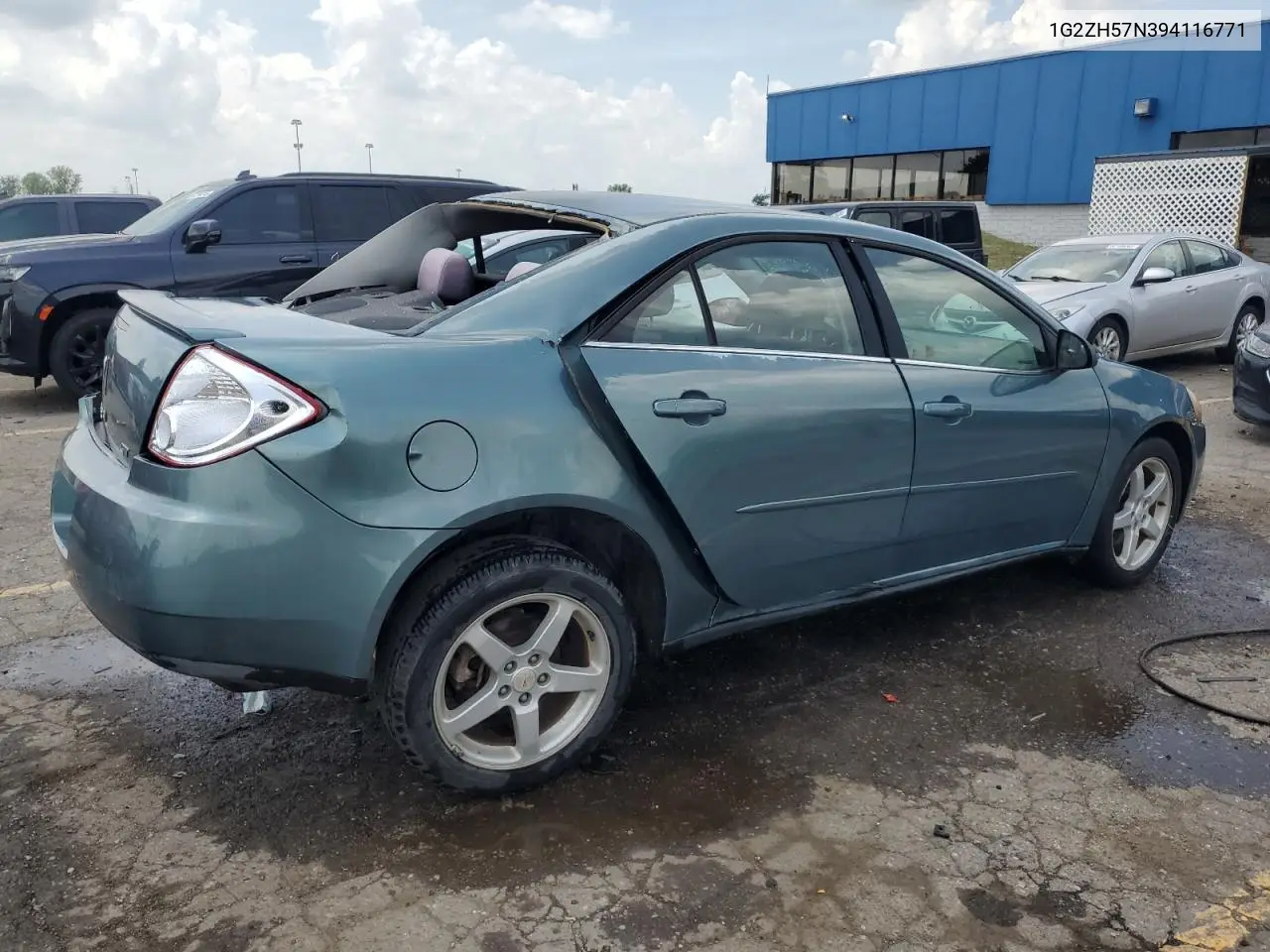 2009 Pontiac G6 Gt VIN: 1G2ZH57N394116771 Lot: 62068485
