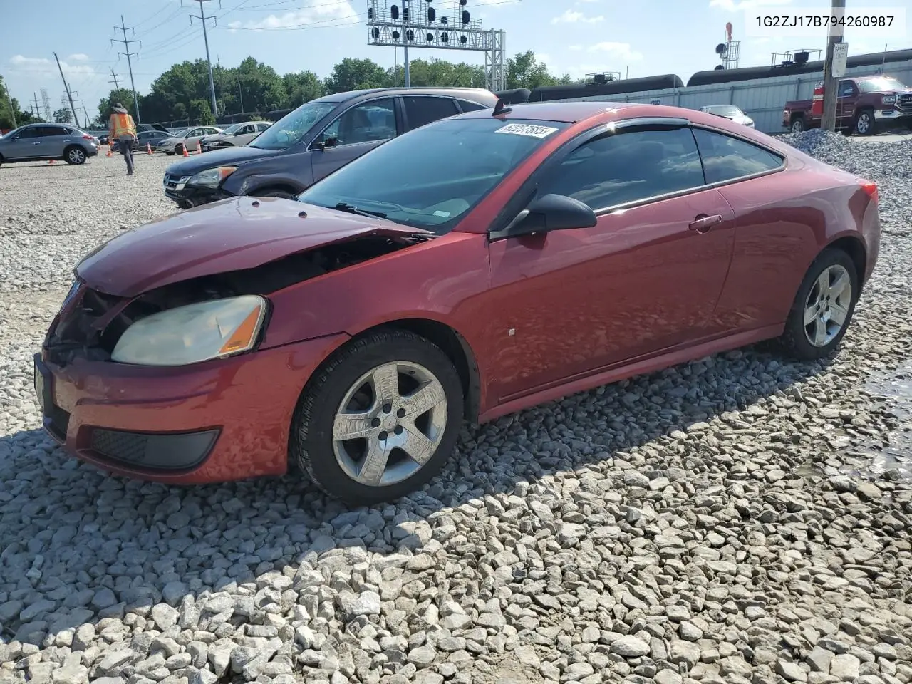 2009 Pontiac G6 VIN: 1G2ZJ17B794260987 Lot: 62257585