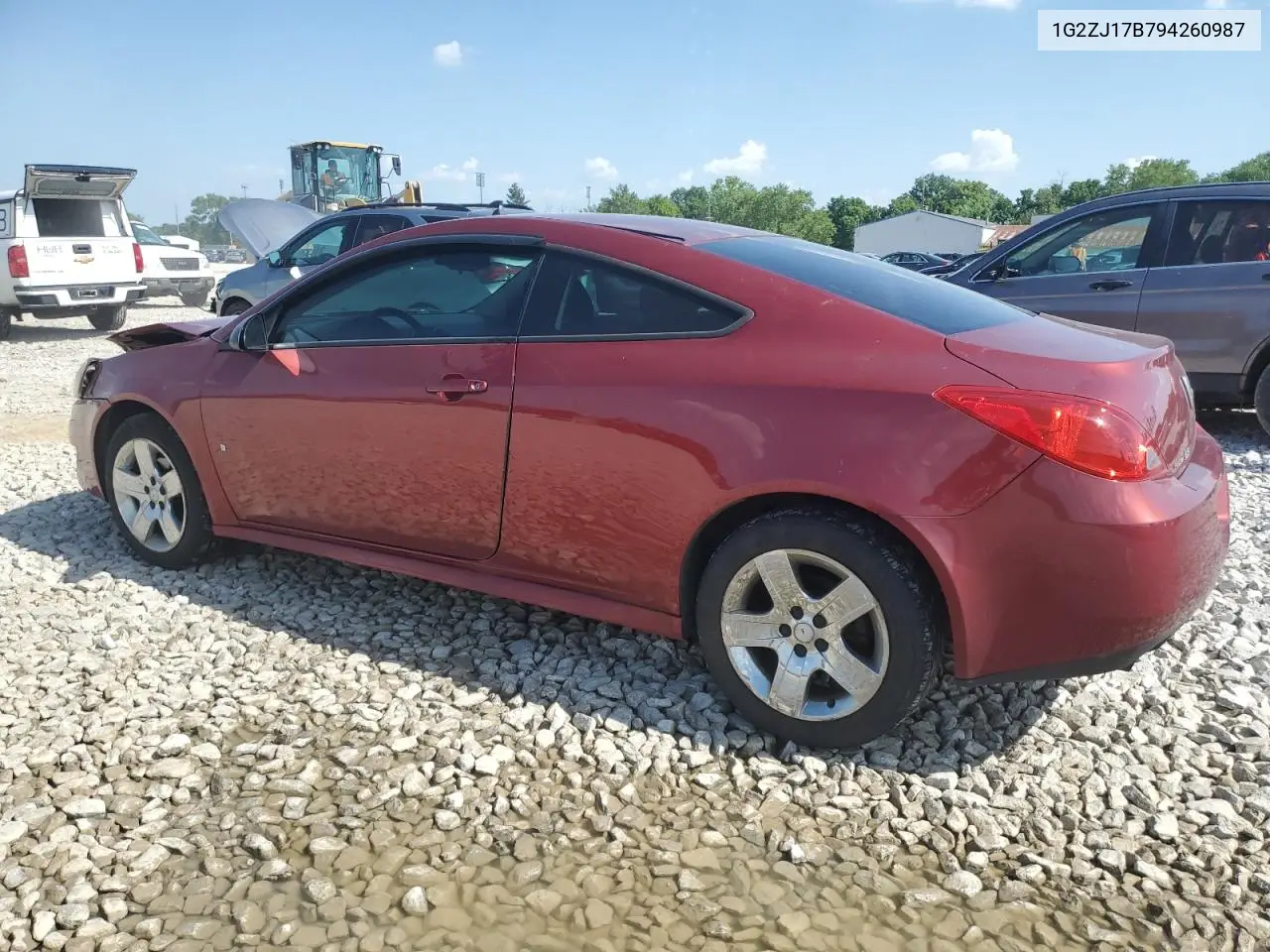 2009 Pontiac G6 VIN: 1G2ZJ17B794260987 Lot: 62257585
