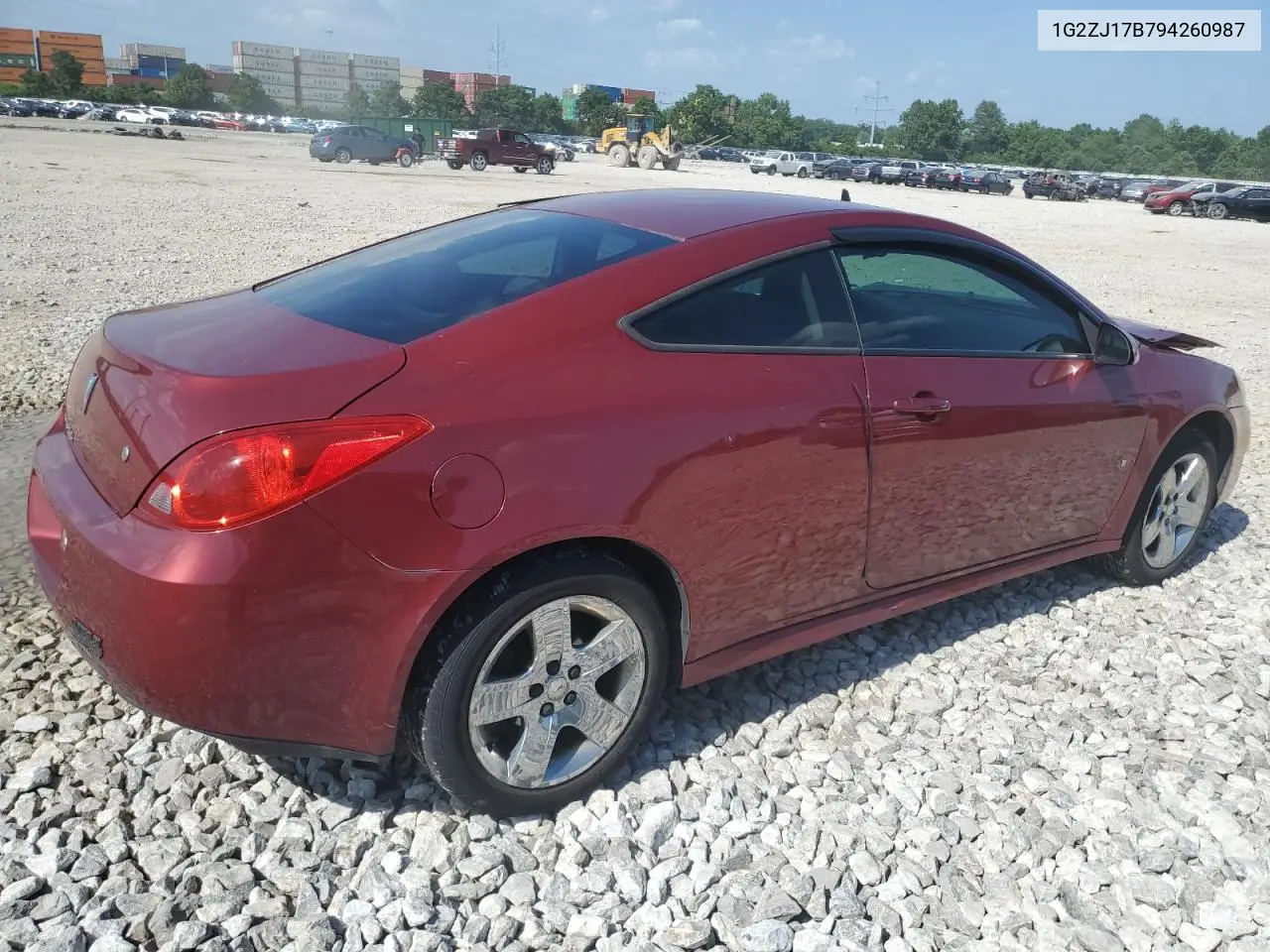2009 Pontiac G6 VIN: 1G2ZJ17B794260987 Lot: 62257585