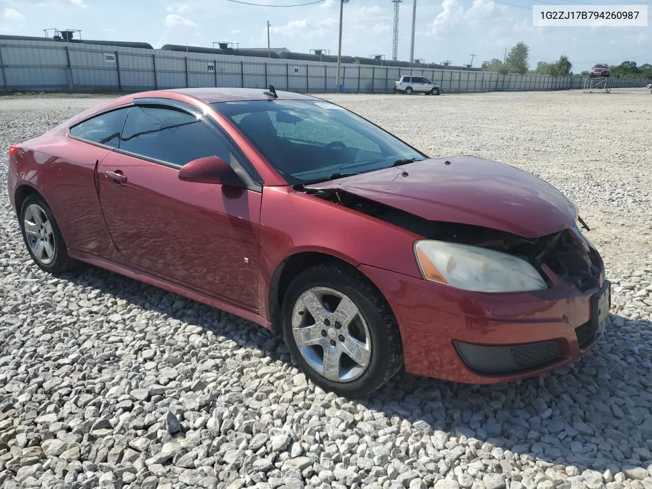 2009 Pontiac G6 VIN: 1G2ZJ17B794260987 Lot: 62257585