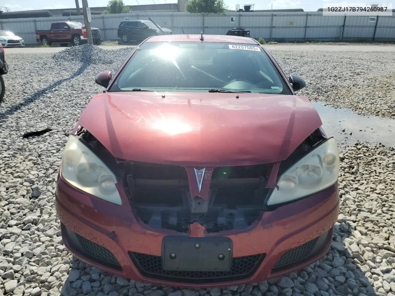 2009 Pontiac G6 VIN: 1G2ZJ17B794260987 Lot: 62257585
