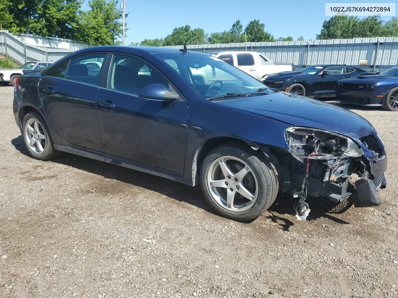 2009 Pontiac G6 VIN: 1G2ZJ57K694272894 Lot: 63006935