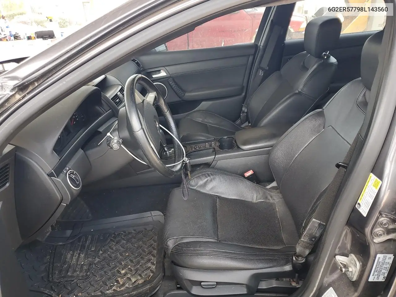 2008 Pontiac G8 VIN: 6G2ER57798L143560 Lot: 47386605