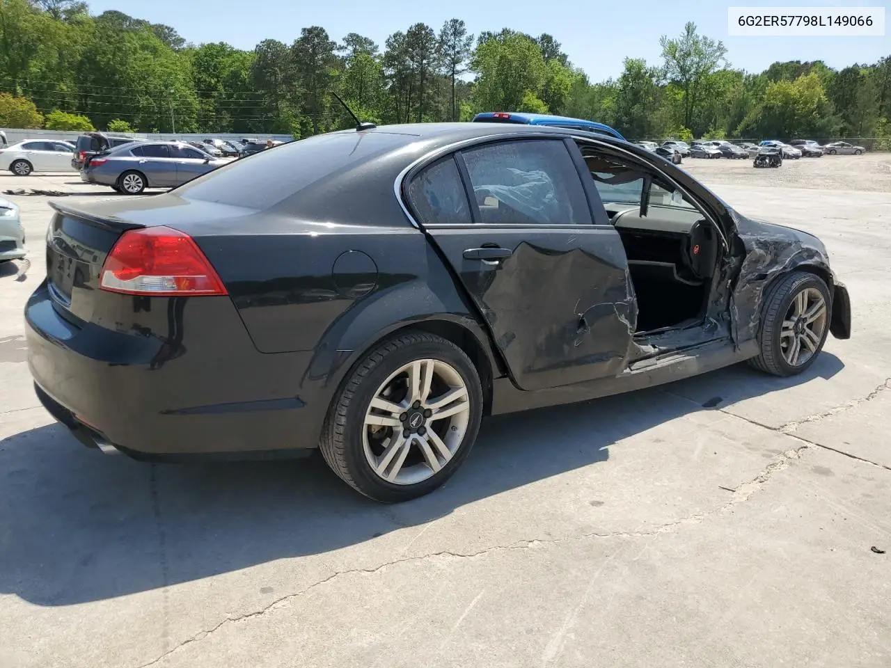 2008 Pontiac G8 VIN: 6G2ER57798L149066 Lot: 53674105