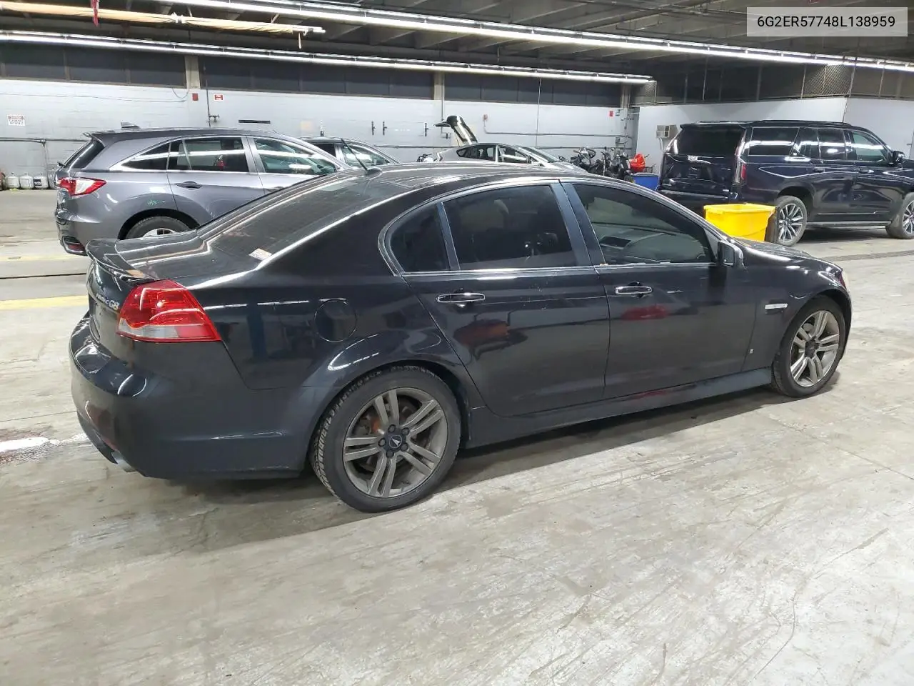 2008 Pontiac G8 VIN: 6G2ER57748L138959 Lot: 58350725