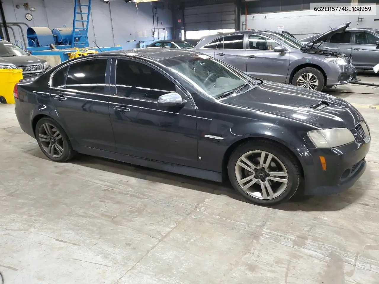 2008 Pontiac G8 VIN: 6G2ER57748L138959 Lot: 58350725