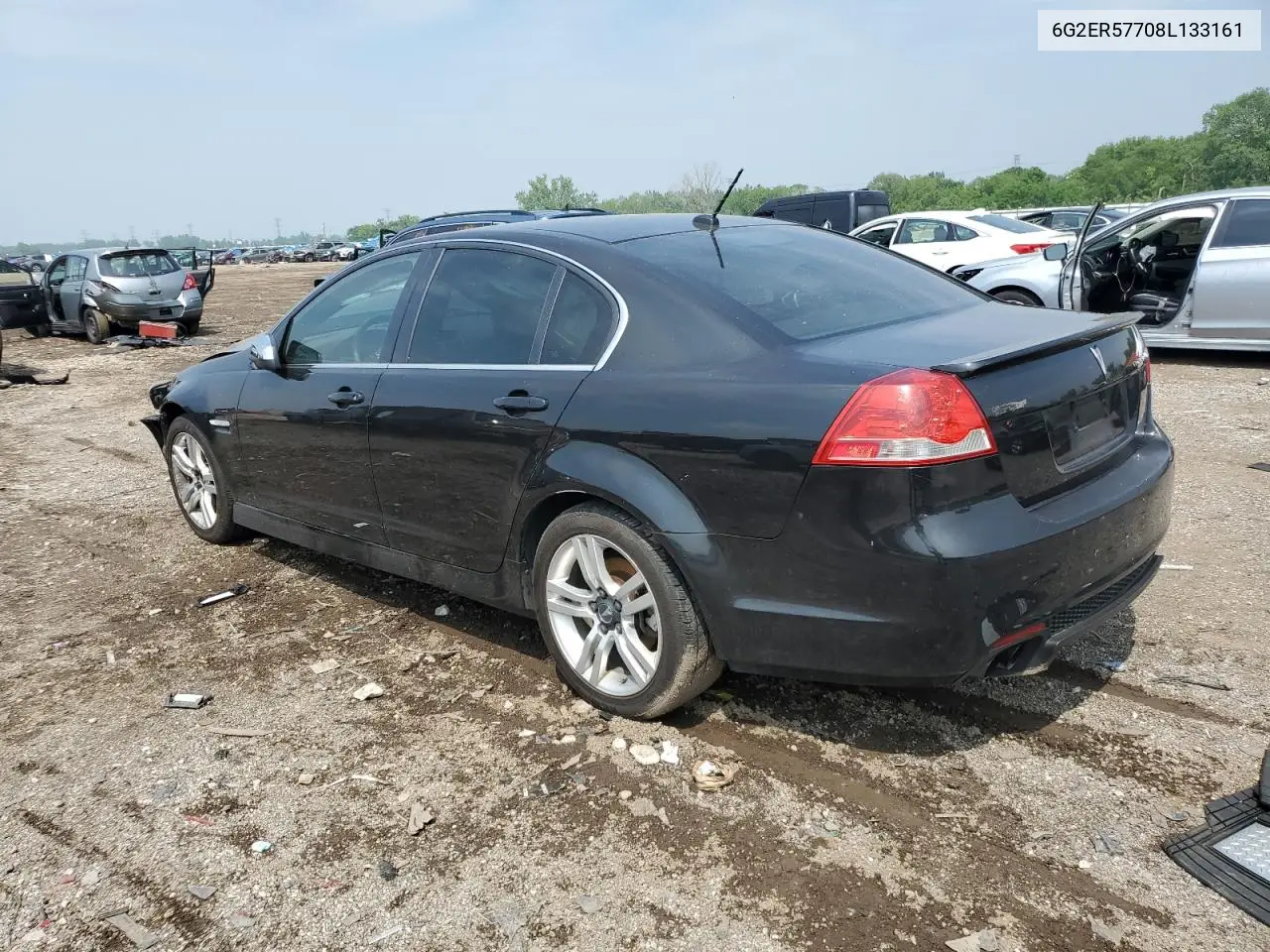 2008 Pontiac G8 VIN: 6G2ER57708L133161 Lot: 59015375