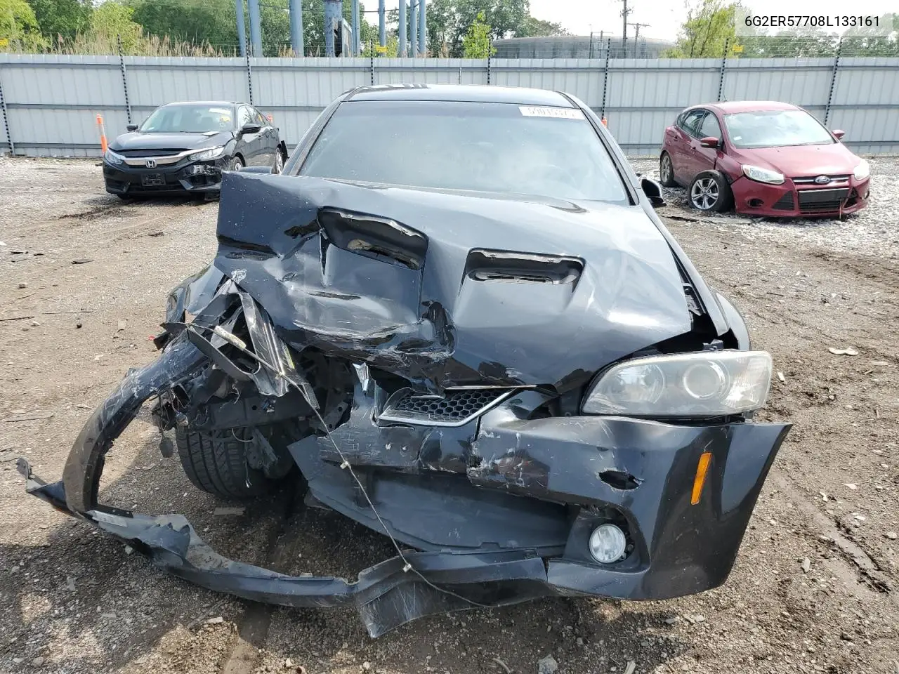2008 Pontiac G8 VIN: 6G2ER57708L133161 Lot: 59015375
