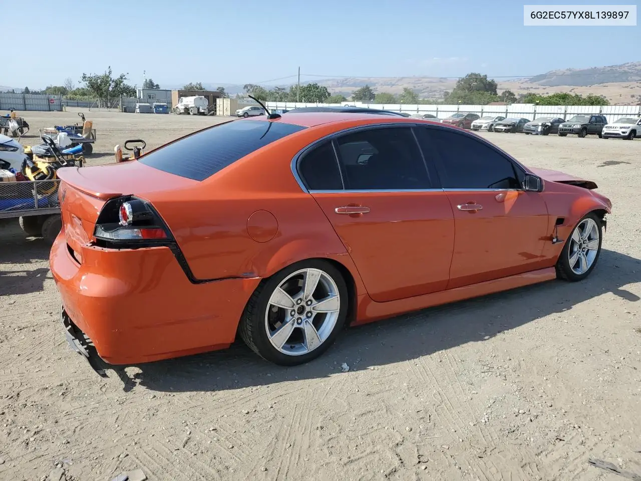 2008 Pontiac G8 Gt VIN: 6G2EC57YX8L139897 Lot: 59234385