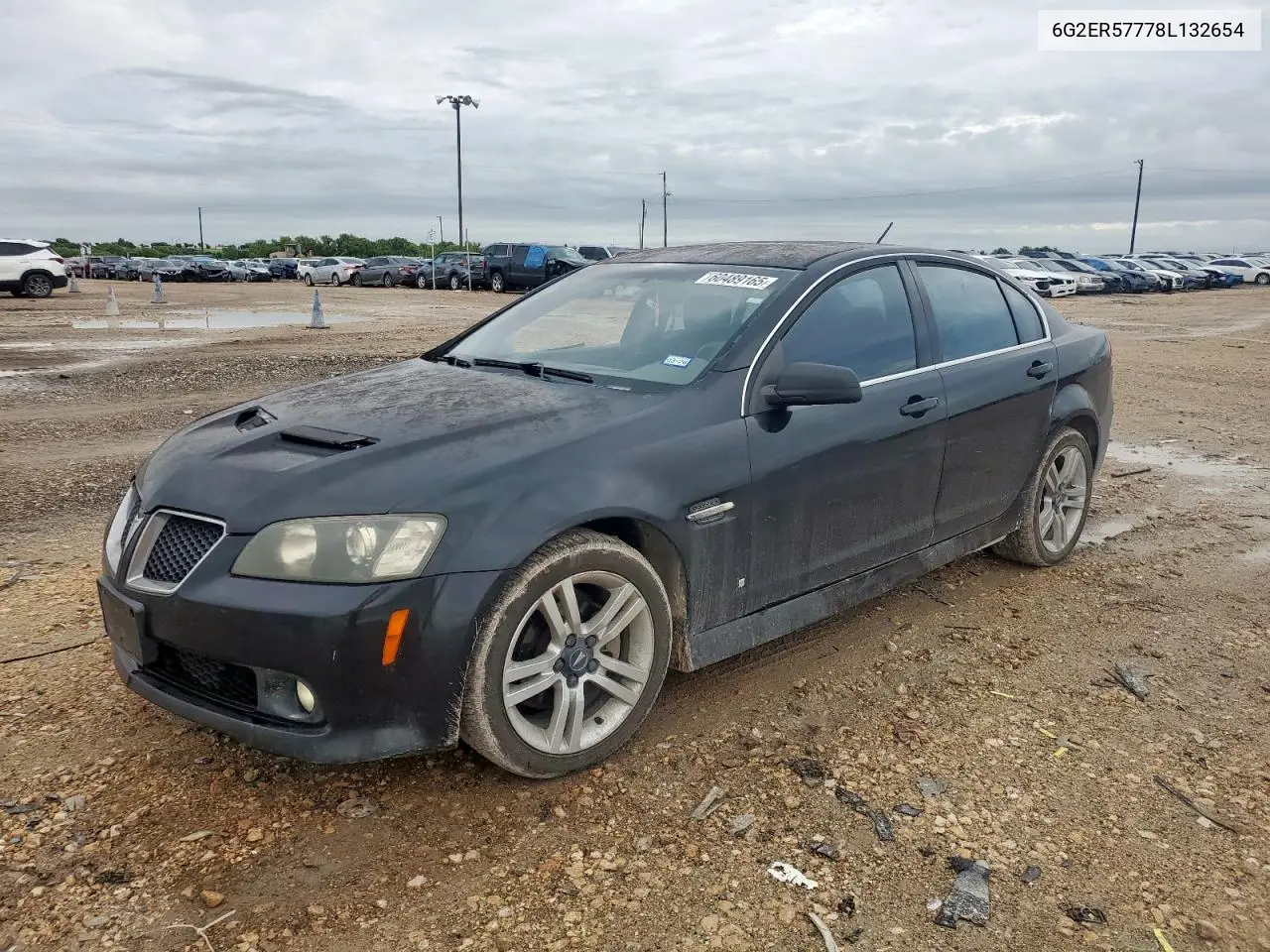 2008 Pontiac G8 VIN: 6G2ER57778L132654 Lot: 60489165