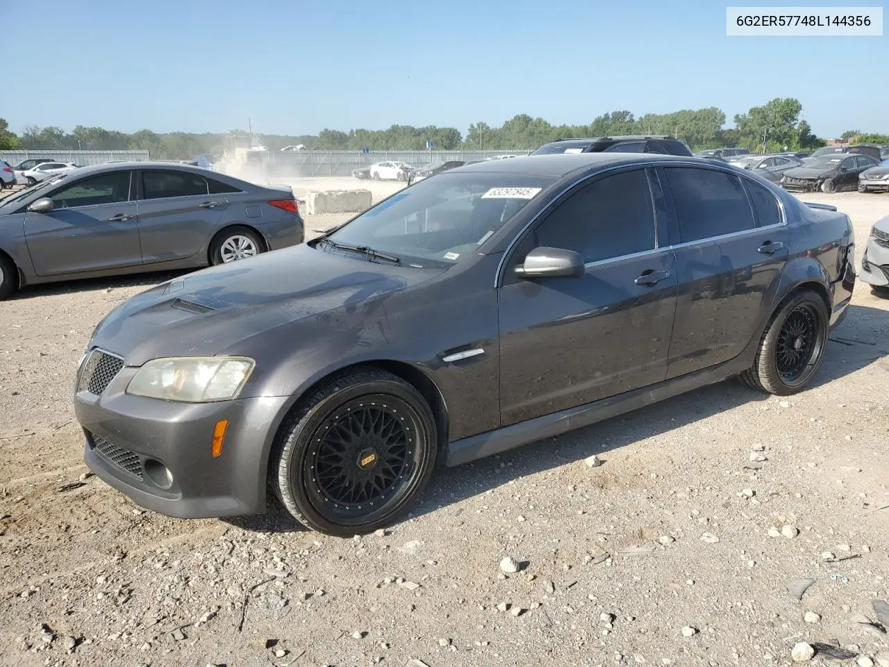 2008 Pontiac G8 VIN: 6G2ER57748L144356 Lot: 63297845