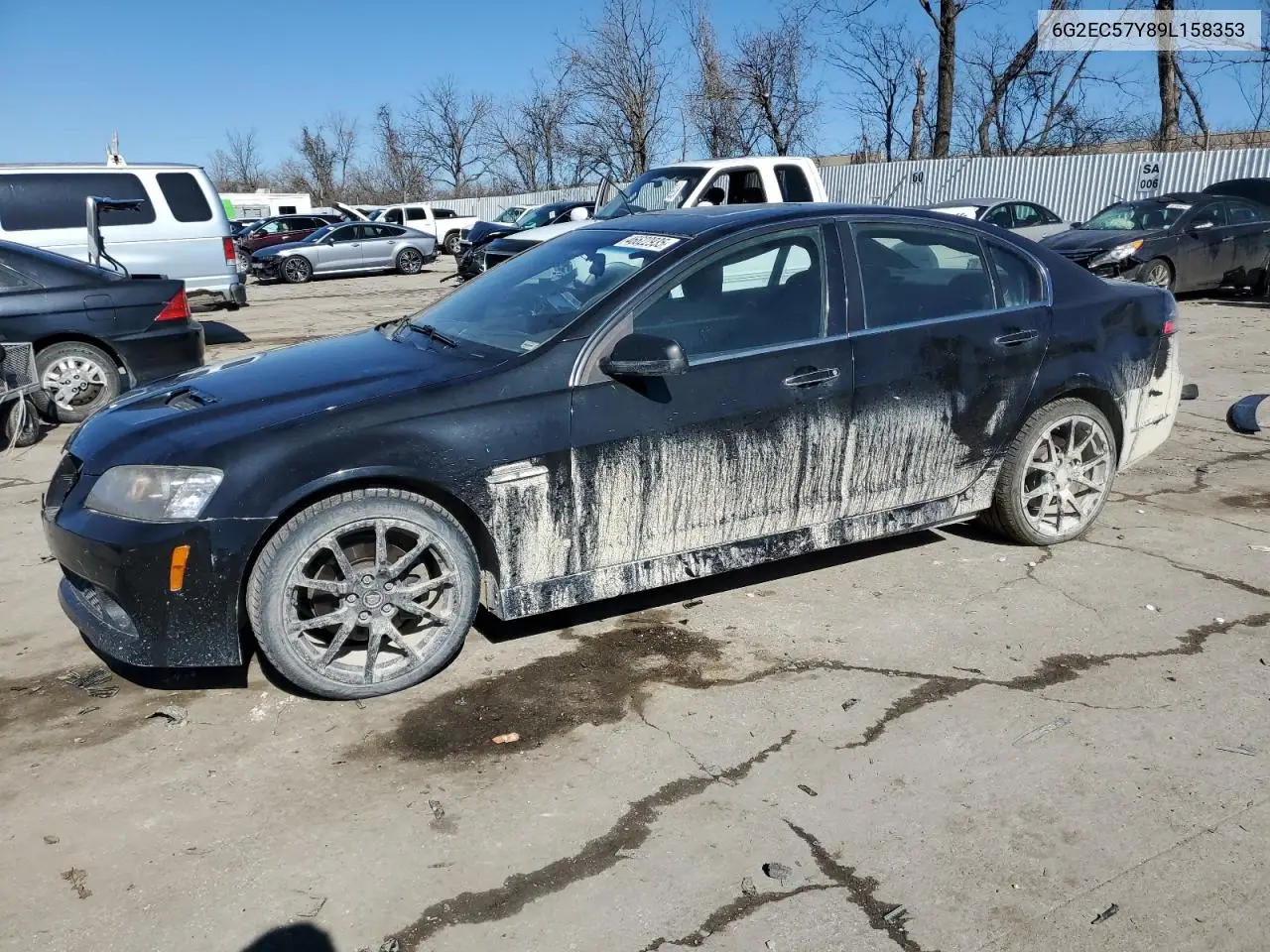 2009 Pontiac G8 Gt VIN: 6G2EC57Y89L158353 Lot: 46622935