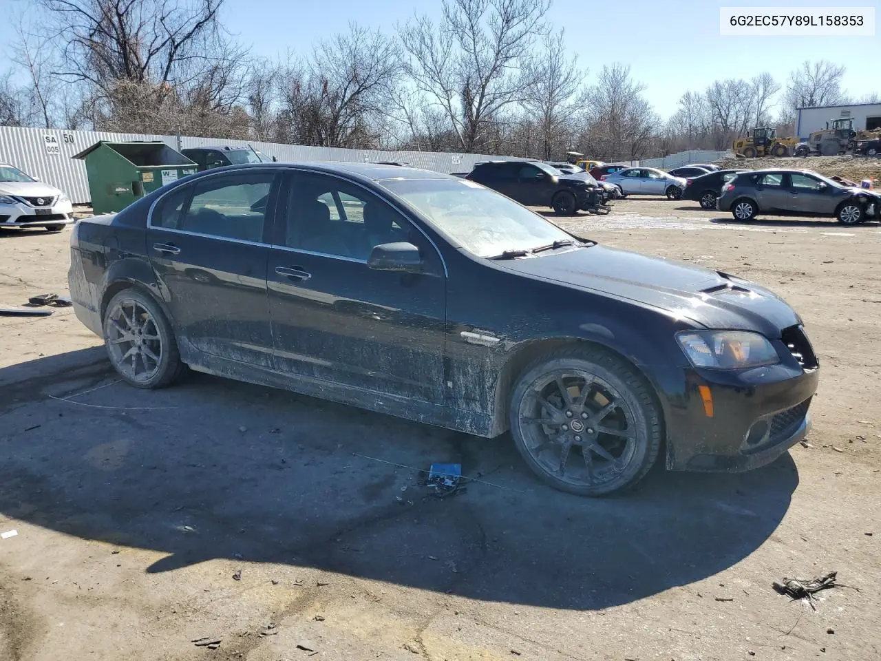 2009 Pontiac G8 Gt VIN: 6G2EC57Y89L158353 Lot: 46622935