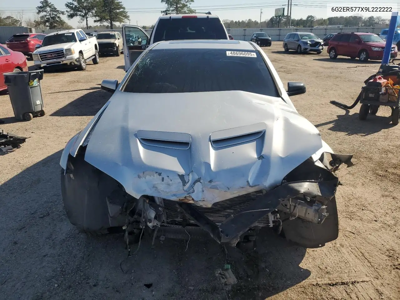 2009 Pontiac G8 VIN: 6G2ER577X9L222222 Lot: 48696095