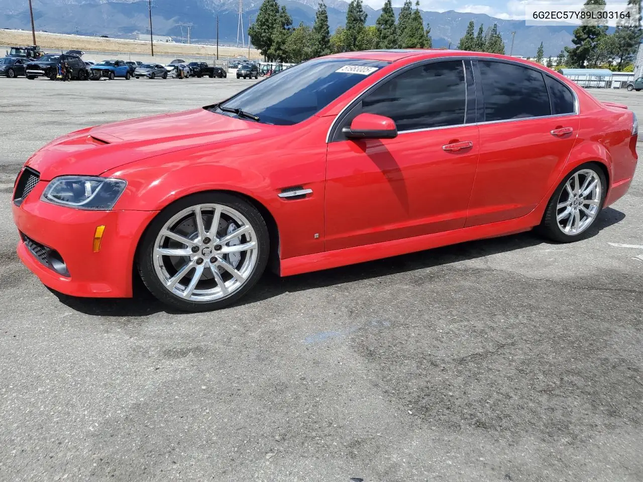 2009 Pontiac G8 Gt VIN: 6G2EC57Y89L303164 Lot: 51983005