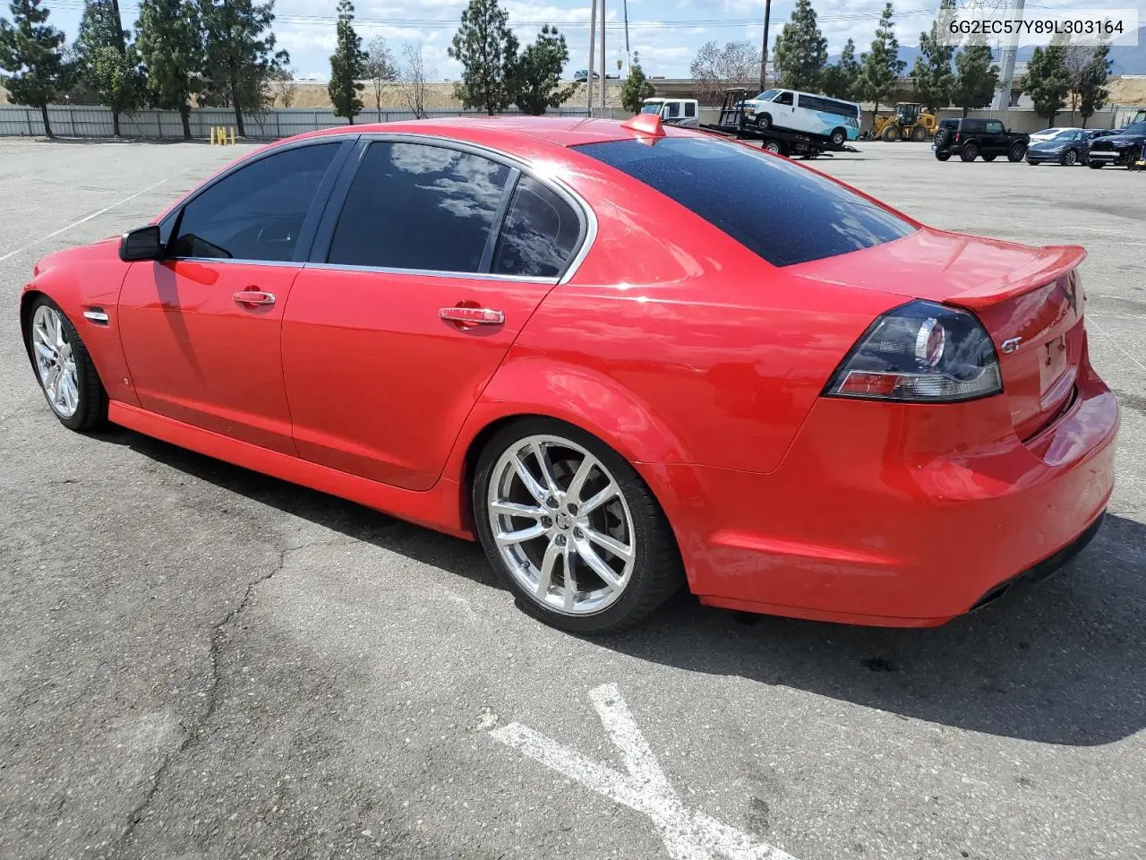 2009 Pontiac G8 Gt VIN: 6G2EC57Y89L303164 Lot: 51983005