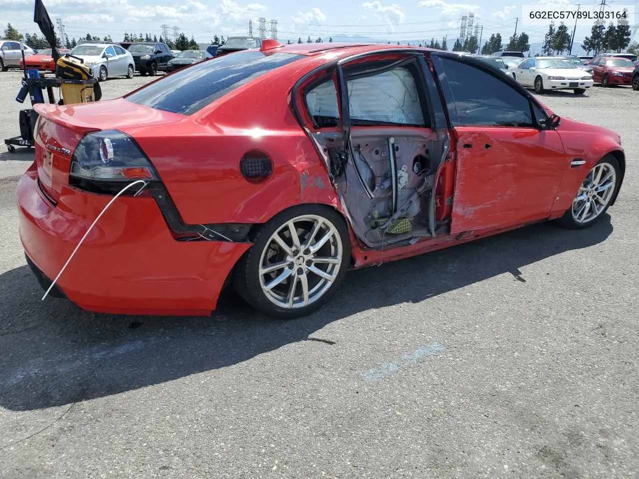 2009 Pontiac G8 Gt VIN: 6G2EC57Y89L303164 Lot: 51983005