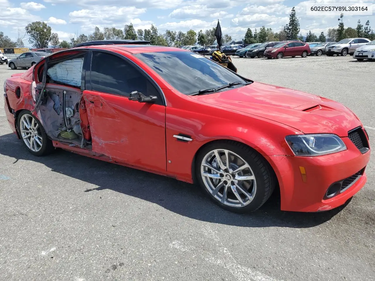 2009 Pontiac G8 Gt VIN: 6G2EC57Y89L303164 Lot: 51983005