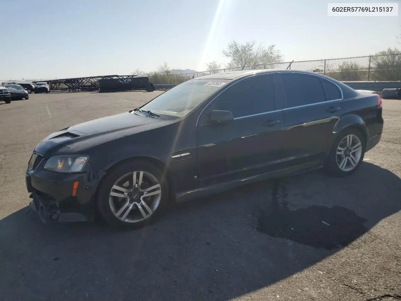 2009 Pontiac G8 VIN: 6G2ER57769L215137 Lot: 52262665