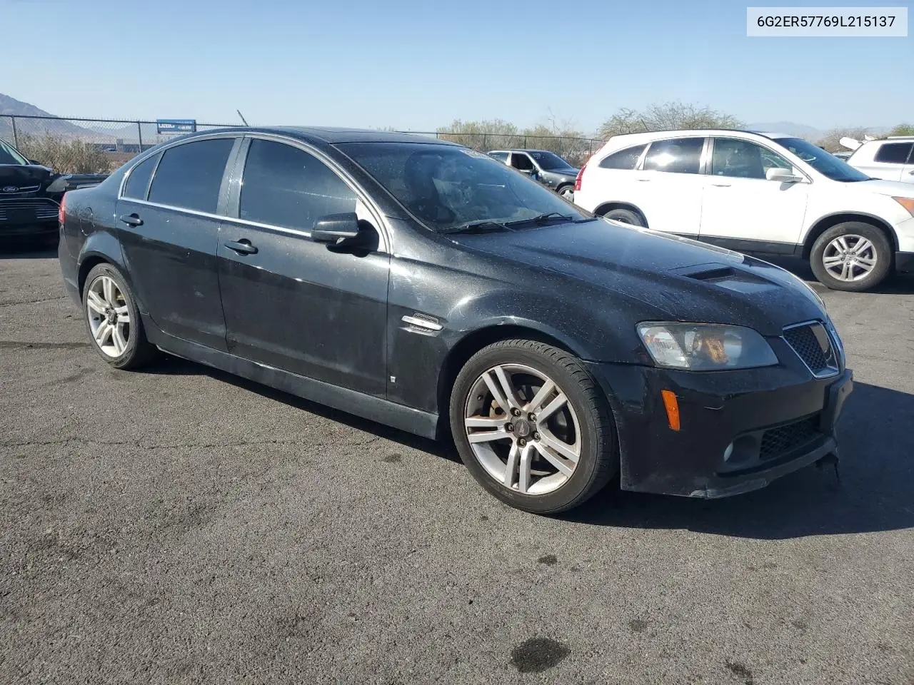 2009 Pontiac G8 VIN: 6G2ER57769L215137 Lot: 52262665