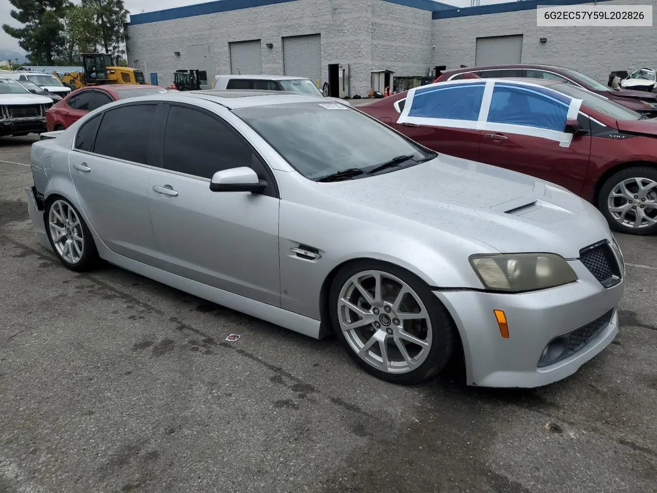 2009 Pontiac G8 Gt VIN: 6G2EC57Y59L202826 Lot: 52907505